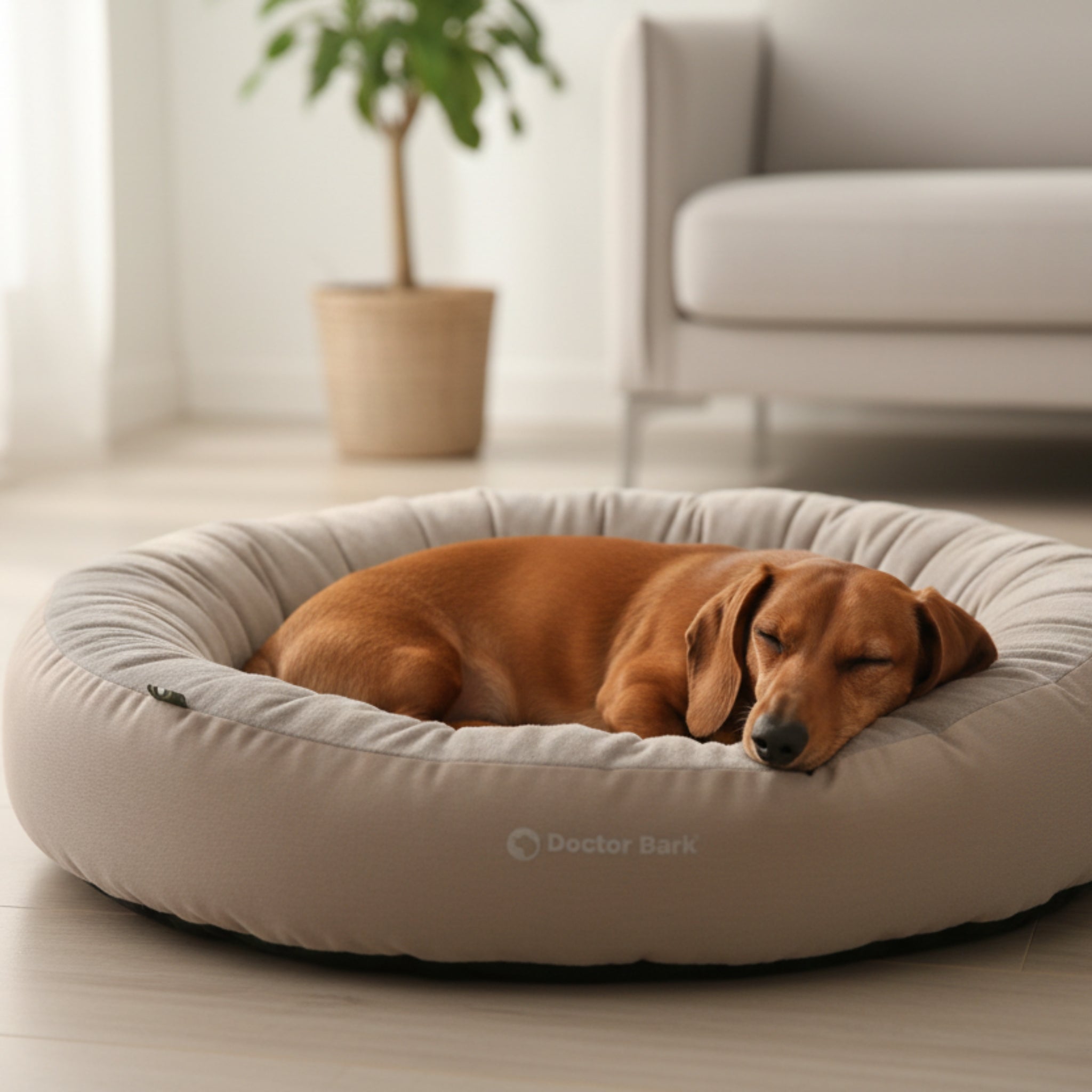 Doctor Bark Ergonomisches Hundenest Green Label – Hundebett gegen Gelenkschmerzen &amp; für erholsamen Schlaf - Woofshack