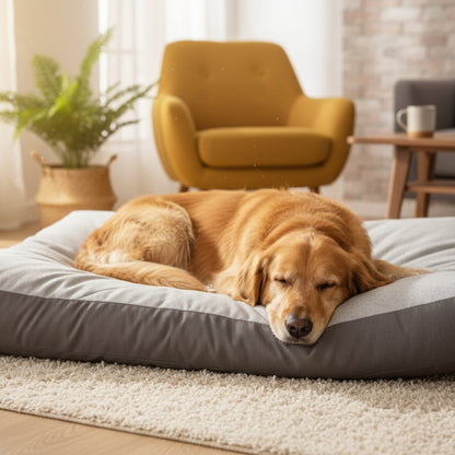 Doctor Bark Ergonomisches Lounge - Kissen für Hunde – Green Label, Waschbar bis 60°C, ÖKO - TEX Zertifiziert, Made in Germany - Woofshack