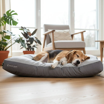 Doctor Bark Ergonomisches Lounge - Kissen für Hunde – Green Label, Waschbar bis 60°C, ÖKO - TEX Zertifiziert, Made in Germany - Woofshack