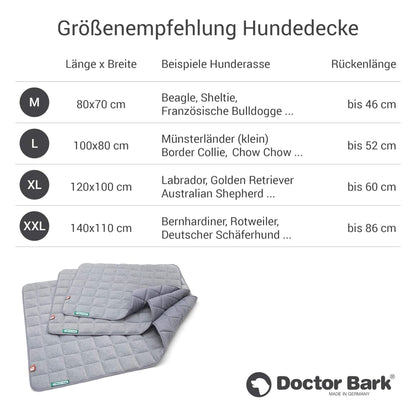 Doctor Bark Fleece - Steppdecke - Woofshack