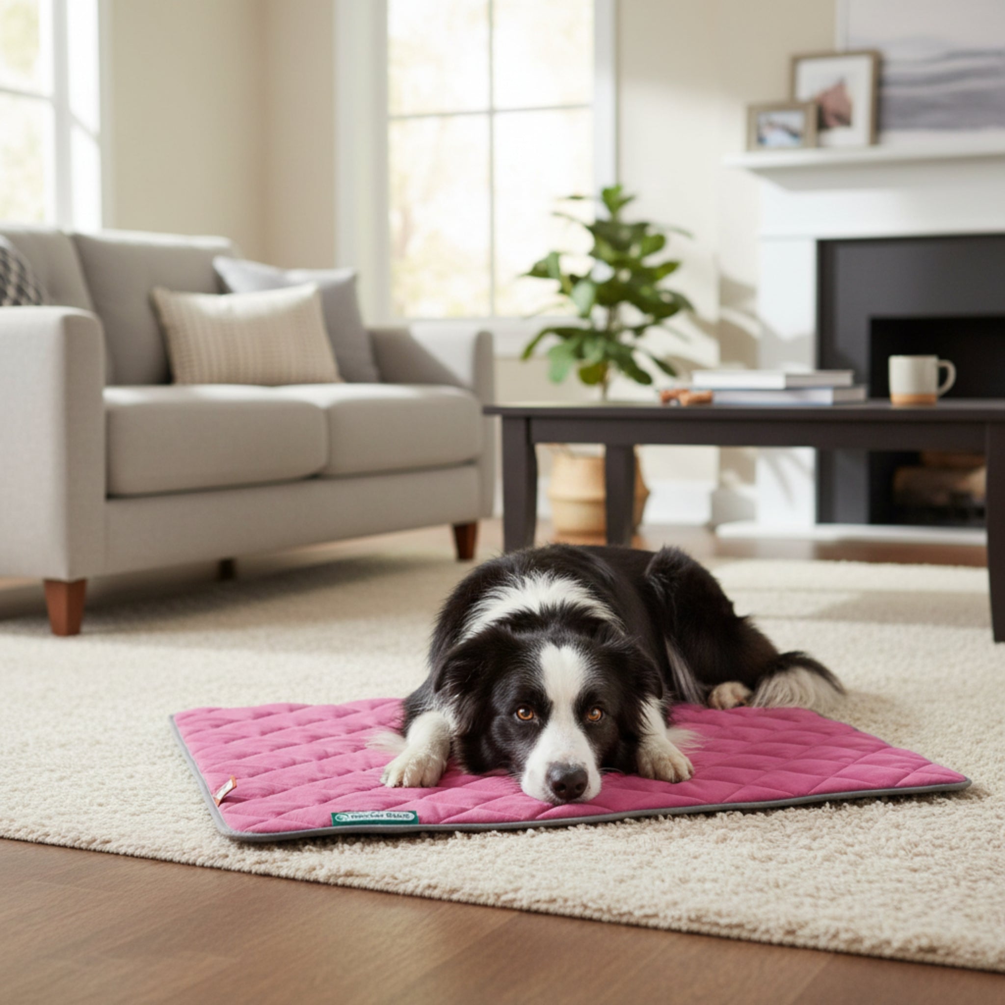 Doctor Bark Fleece - Steppdecke – Premium Hundedecke aus Deutschland | Kuschelig weich, waschbar &amp; allergikerfreundlich für erholsamen Hundeschlaf - Woofshack