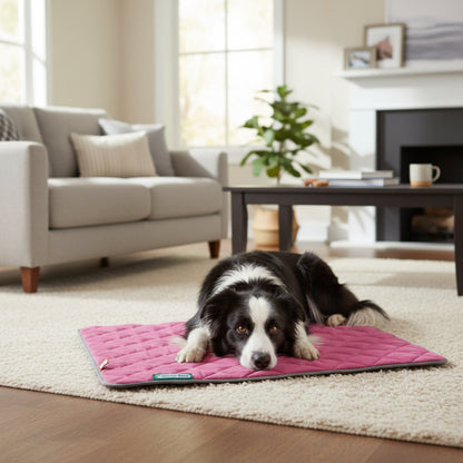 Doctor Bark Fleece - Steppdecke – Premium Hundedecke aus Deutschland | Kuschelig weich, waschbar &amp; allergikerfreundlich für erholsamen Hundeschlaf - Woofshack