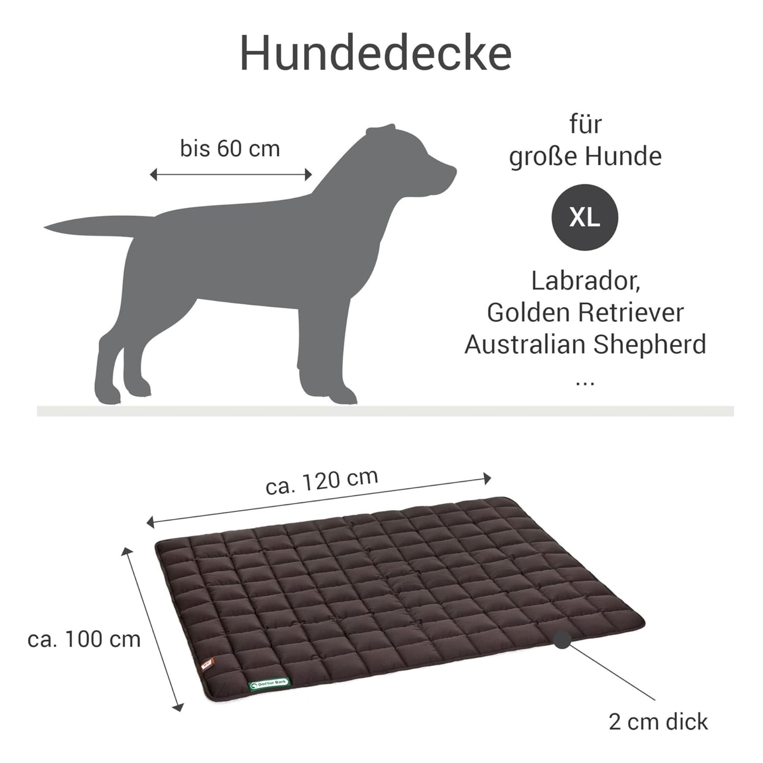 Doctor Bark Hundedecke - Woofshack