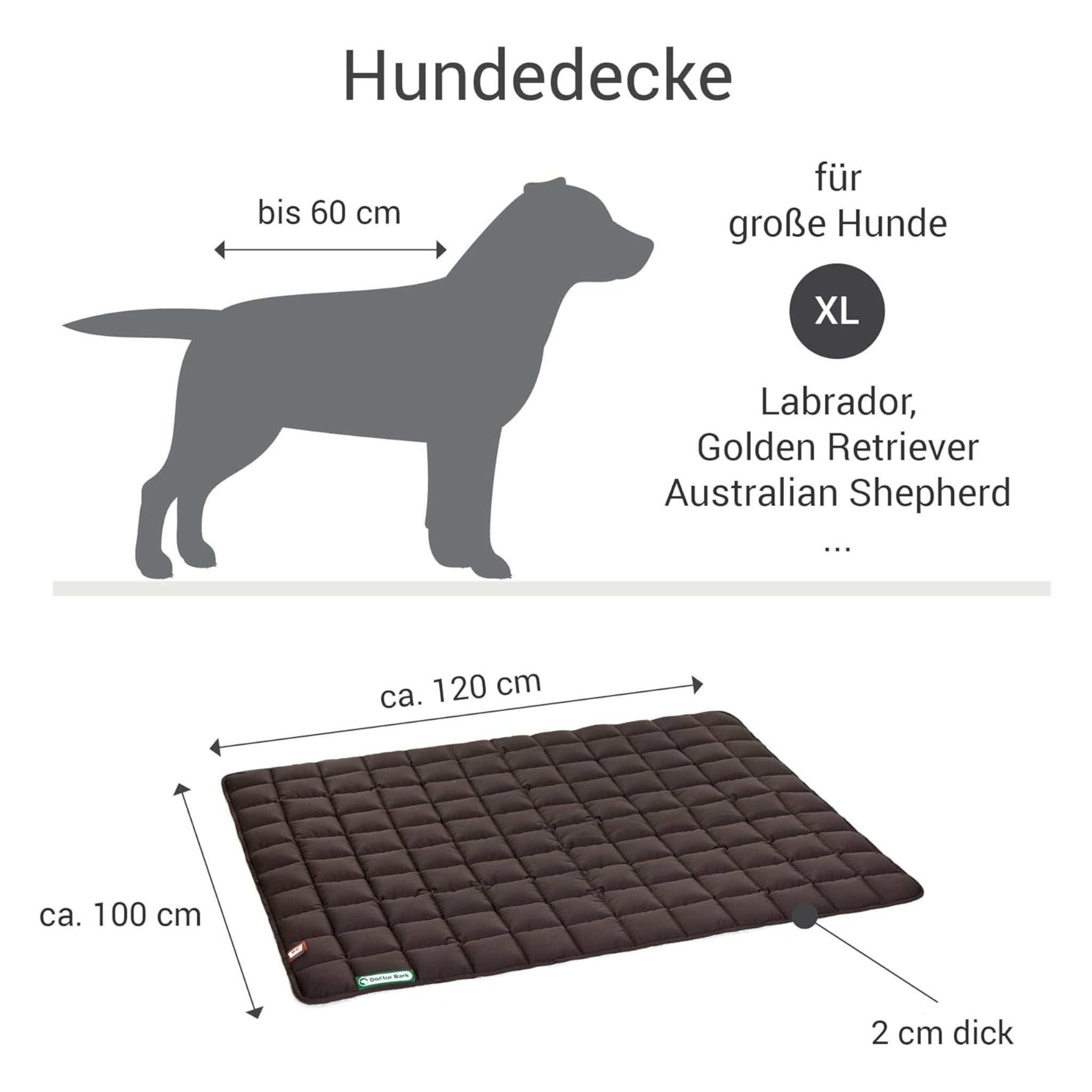 Doctor Bark Hundedecke - Woofshack