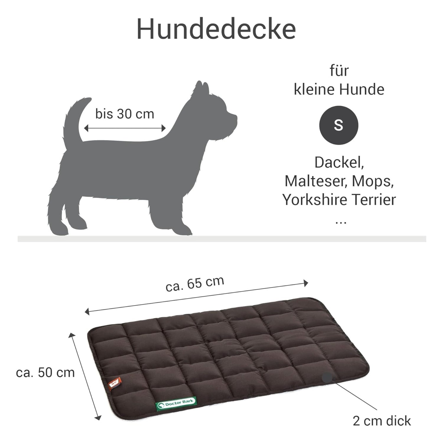 Doctor Bark Hundedecke - Woofshack