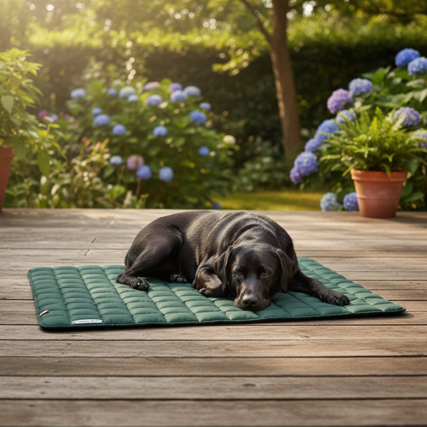 Doctor Bark Hundedecke – Waschbar bis 95°C, Hygienisch &amp; Gelenkschonend für Indoor &amp; Outdoor - Woofshack