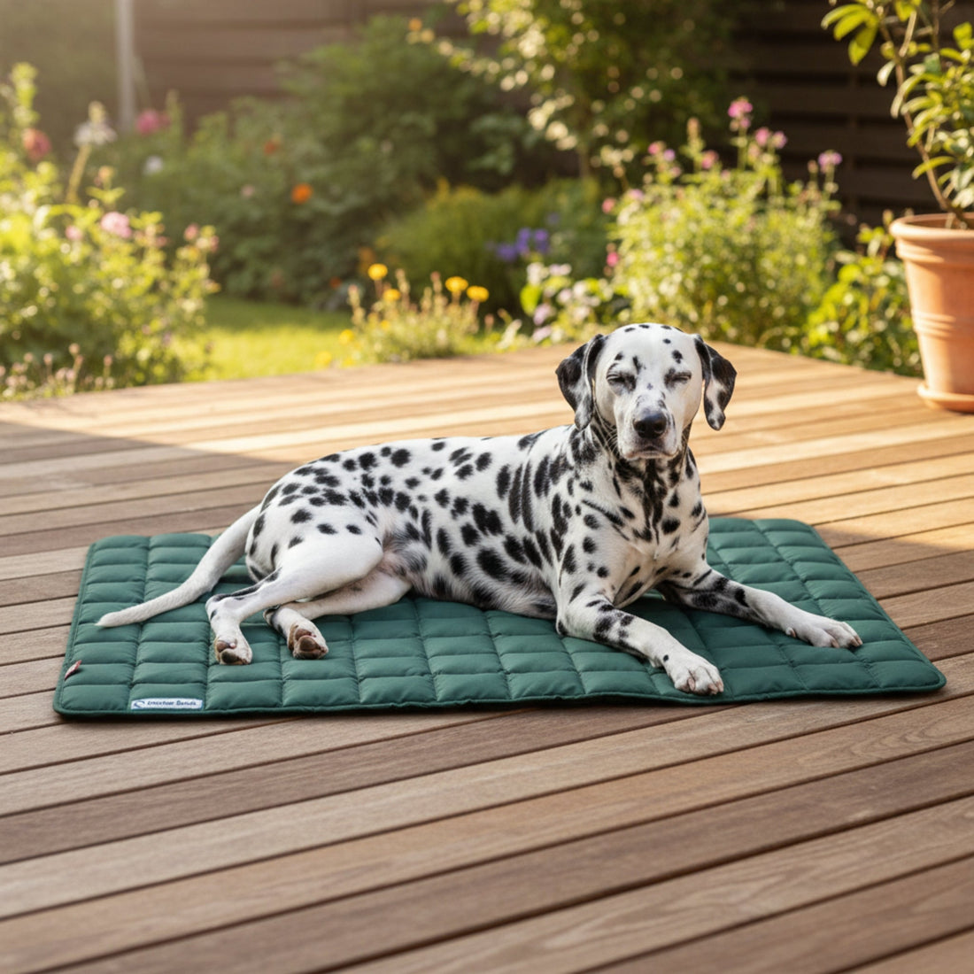 Doctor Bark Hundedecke – Waschbar bis 95°C, Hygienisch &amp; Gelenkschonend für Indoor &amp; Outdoor - Woofshack