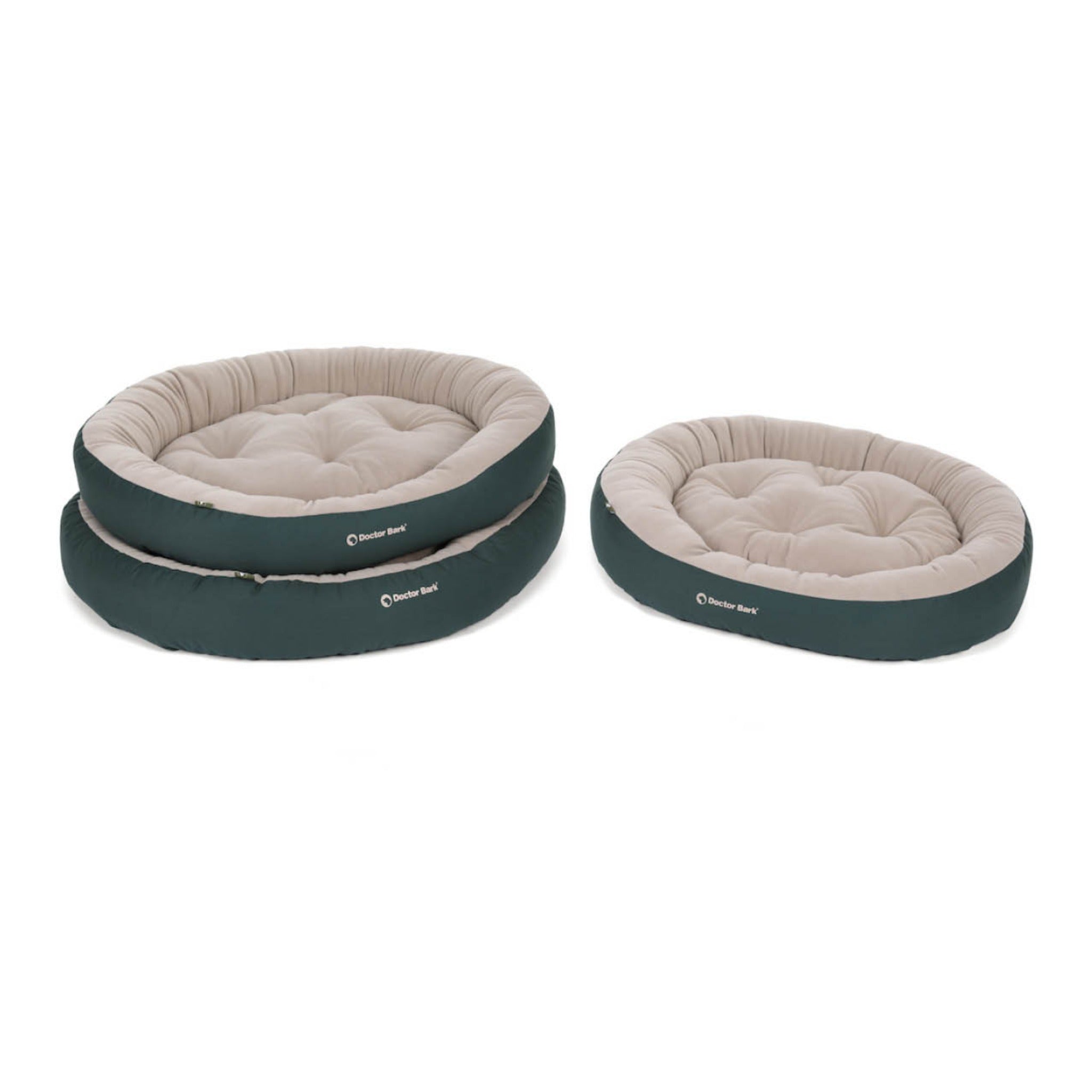 Doctor Bark Ergonomisches Hundenest Green Label – Hundebett gegen Gelenkschmerzen &amp; für erholsamen Schlaf