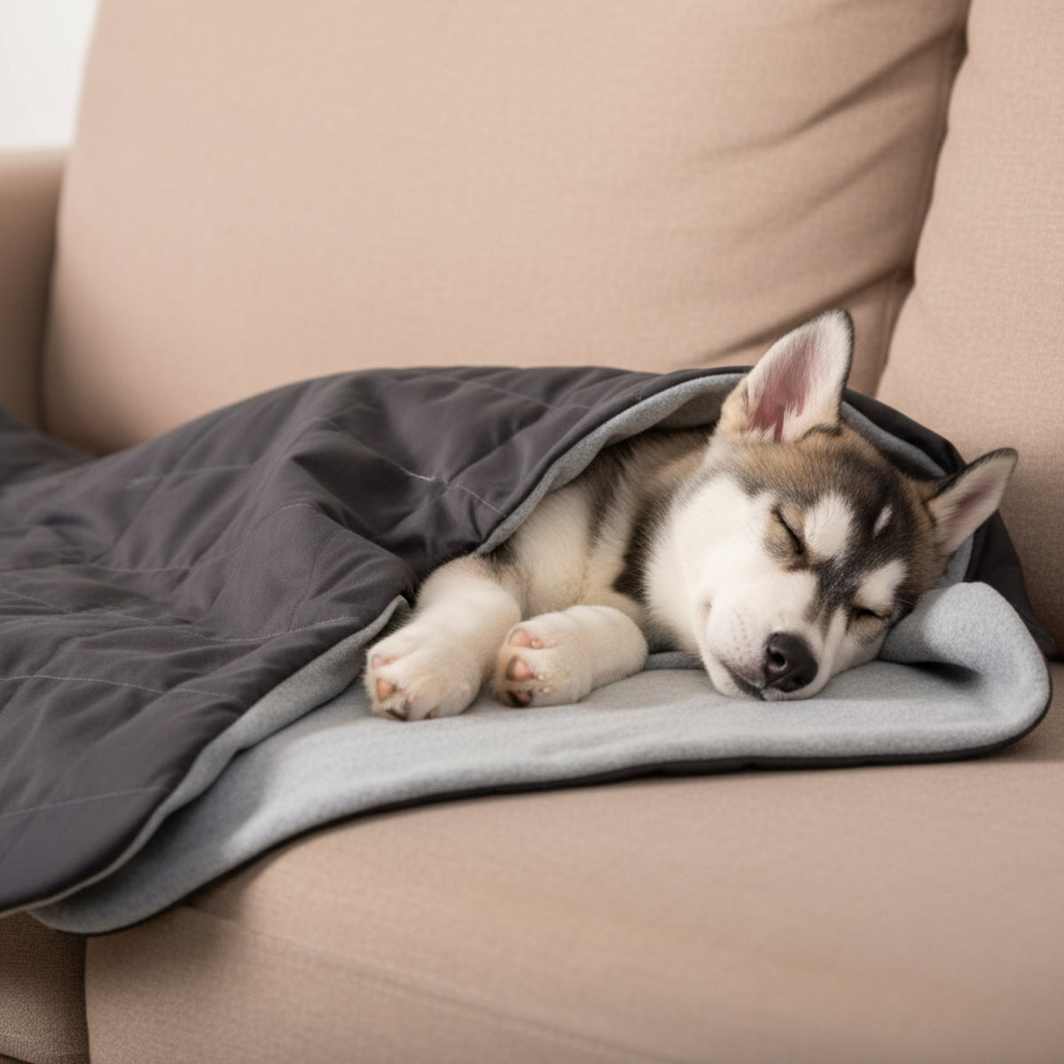 Doctor Bark Hundeschlafsack – Premium Kuschelhöhle mit orthopädischer Polsterung für Geborgenheit &amp; erholsamen Schlaf - Woofshack