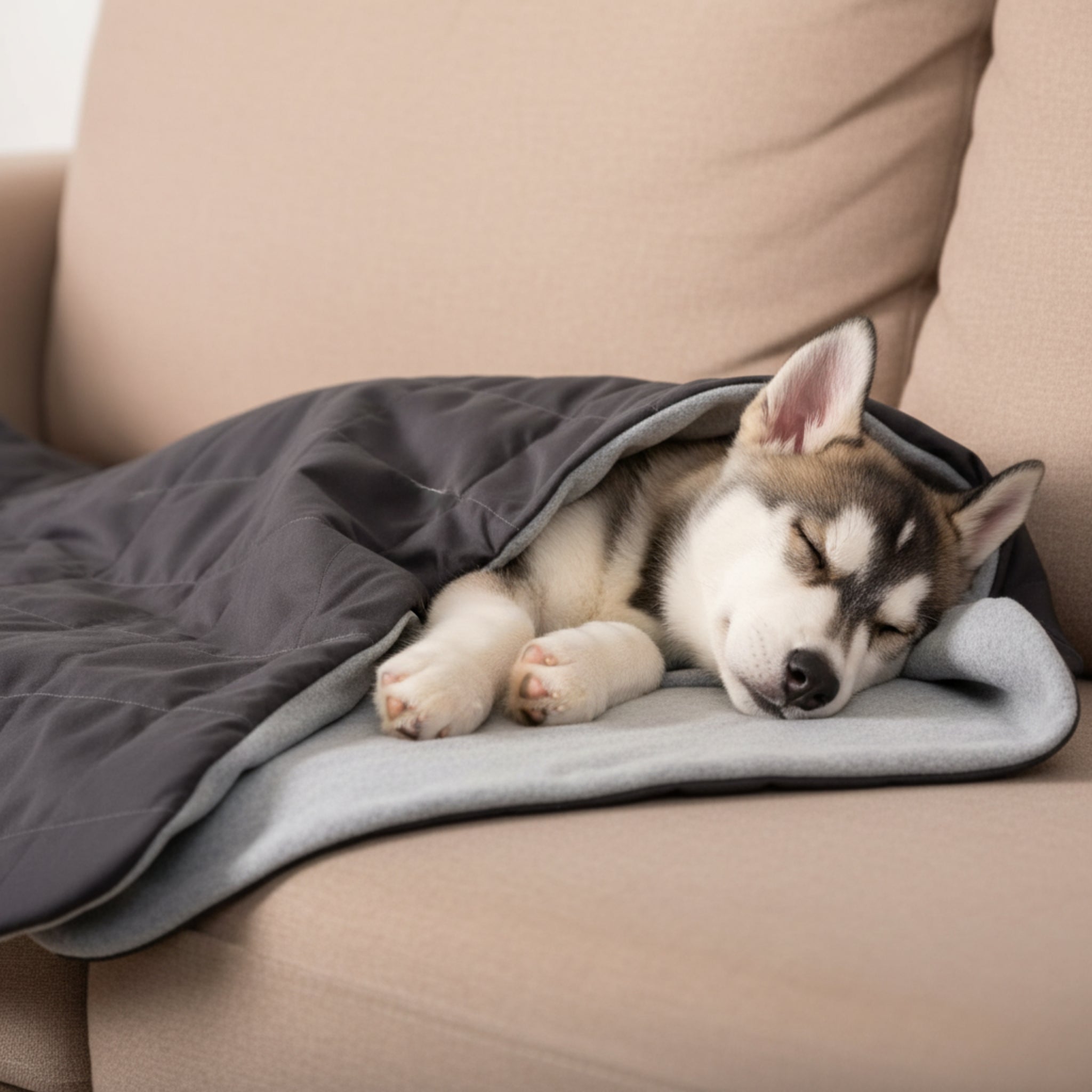 Doctor Bark Hundeschlafsack – Premium Kuschelhöhle mit orthopädischer Polsterung für Geborgenheit &amp; erholsamen Schlaf - Woofshack