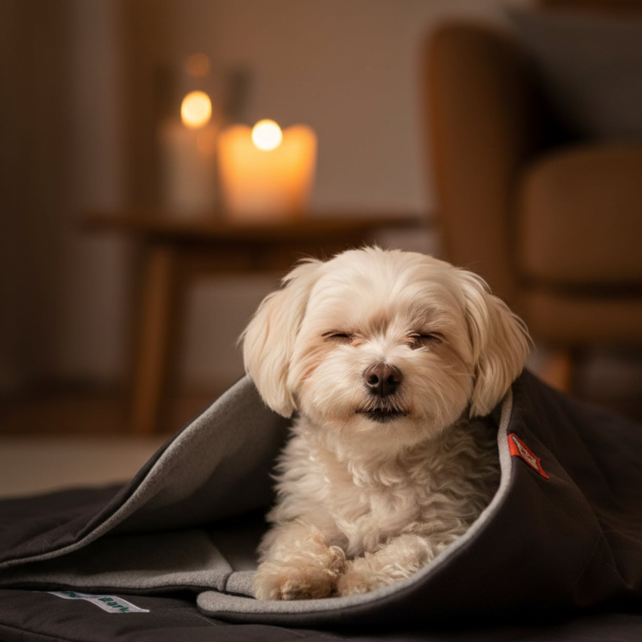 Doctor Bark Hundeschlafsack – Premium Kuschelhöhle mit orthopädischer Polsterung für Geborgenheit &amp; erholsamen Schlaf - Woofshack