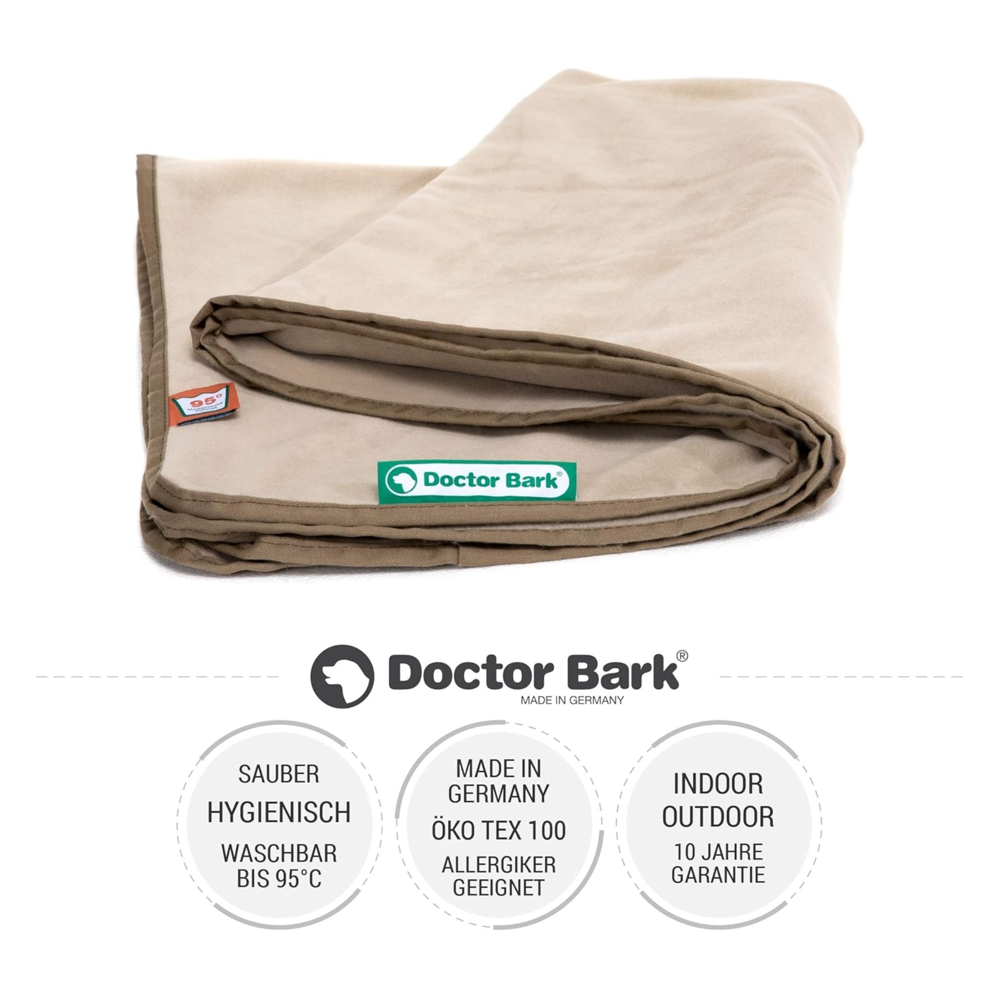 Doctor Bark Kuscheldecke für Hunde