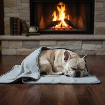 Doctor Bark Kuscheldecke für Hunde – Waschbar bis 95°C, Allergikerfreundlich &amp; Made in Germany