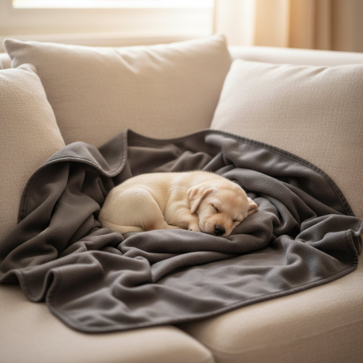 Doctor Bark Kuscheldecke für Hunde – Waschbar bis 95°C, Allergikerfreundlich &amp; Made in Germany - Woofshack