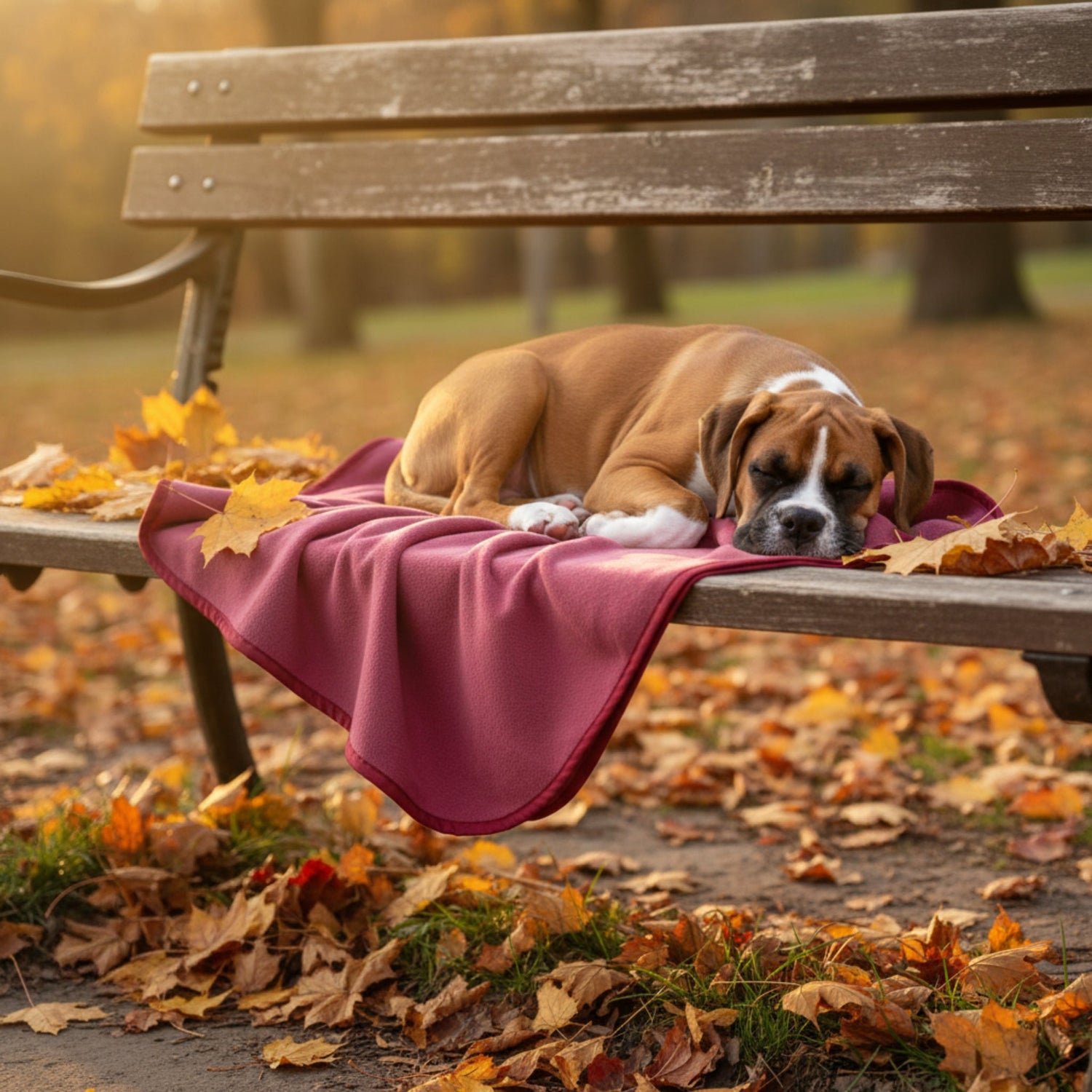 Doctor Bark Kuscheldecke für Hunde – Waschbar bis 95°C, Allergikerfreundlich &amp; Made in Germany - Woofshack