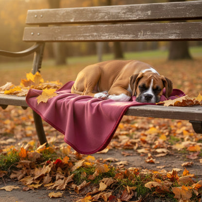 Doctor Bark Kuscheldecke für Hunde – Waschbar bis 95°C, Allergikerfreundlich &amp; Made in Germany - Woofshack