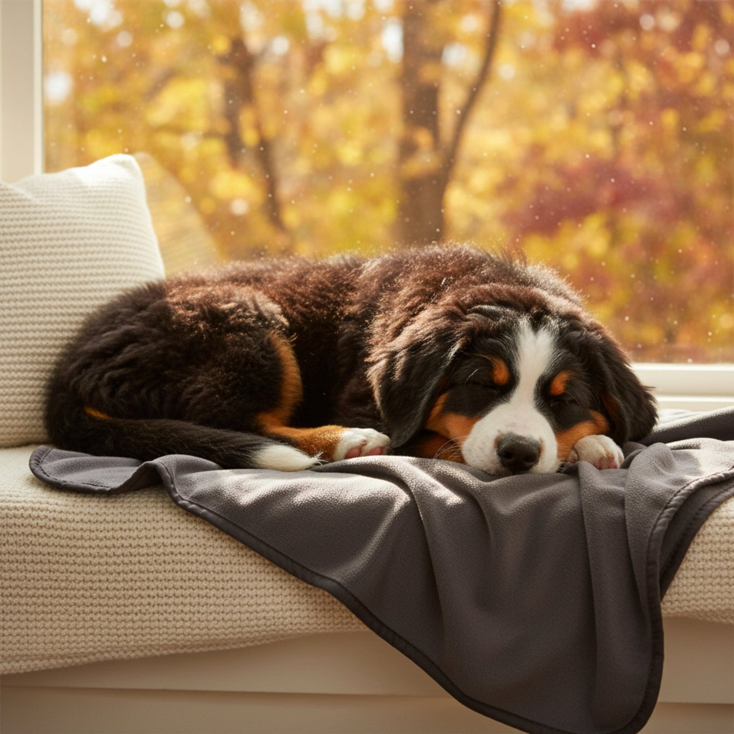 Doctor Bark Kuscheldecke für Hunde – Waschbar bis 95°C, Allergikerfreundlich &amp; Made in Germany - Woofshack