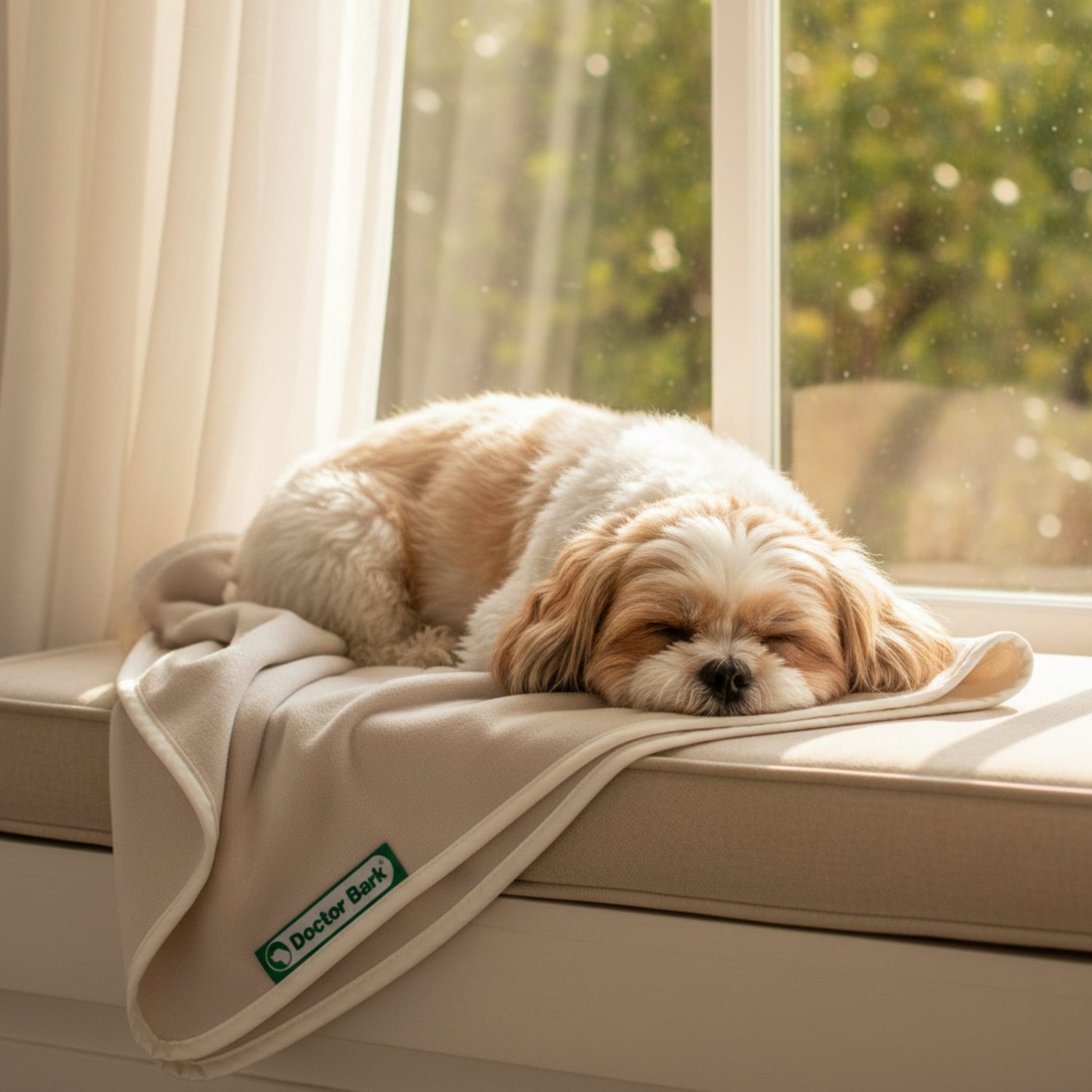 Doctor Bark Kuscheldecke für Hunde – Waschbar bis 95°C, Allergikerfreundlich &amp; Made in Germany - Woofshack