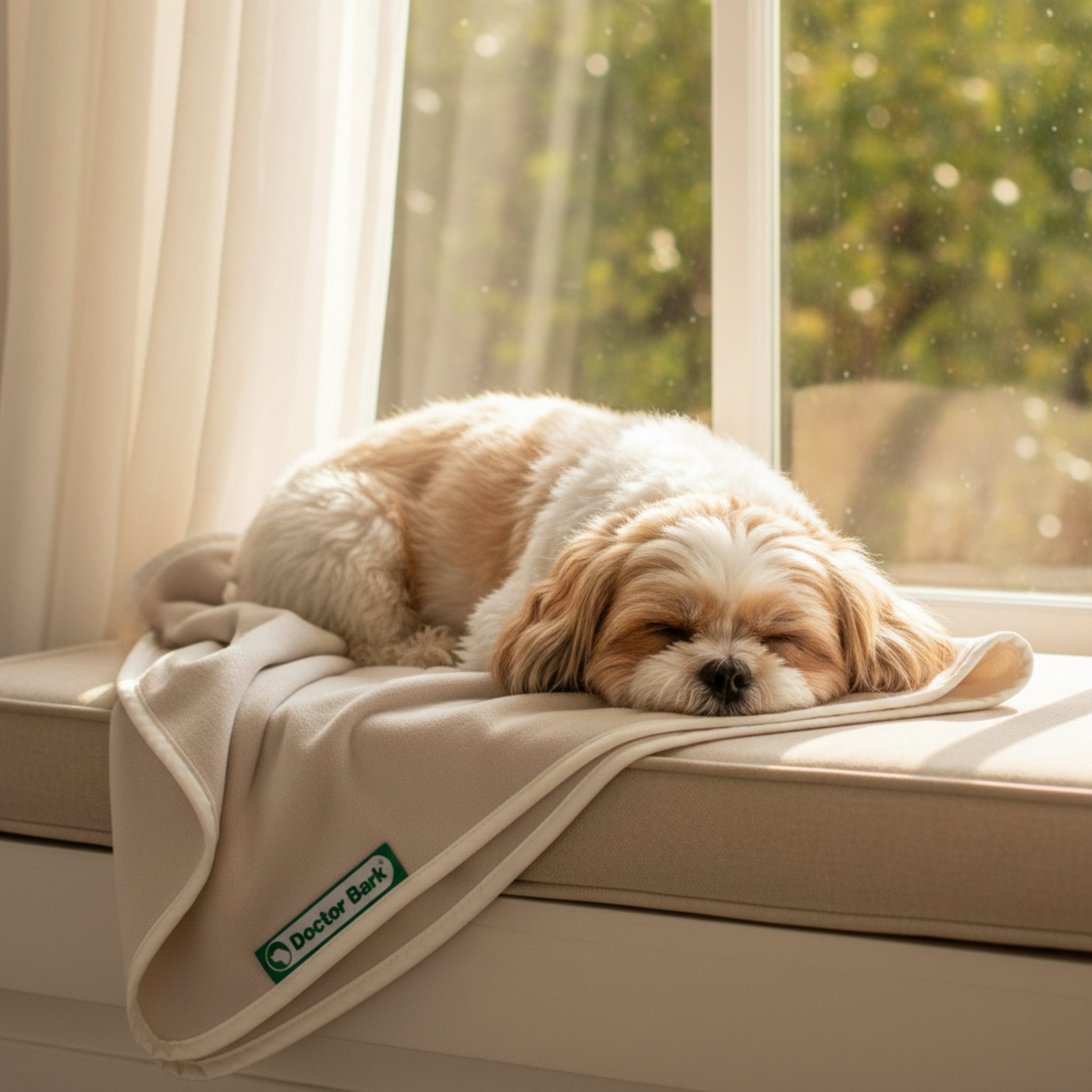 Doctor Bark Kuscheldecke für Hunde – Waschbar bis 95°C, Allergikerfreundlich &amp; Made in Germany - Woofshack