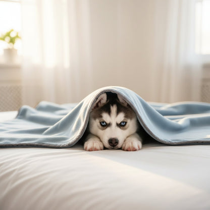 Doctor Bark Kuscheldecke für Hunde – Waschbar bis 95°C, Allergikerfreundlich &amp; Made in Germany - Woofshack