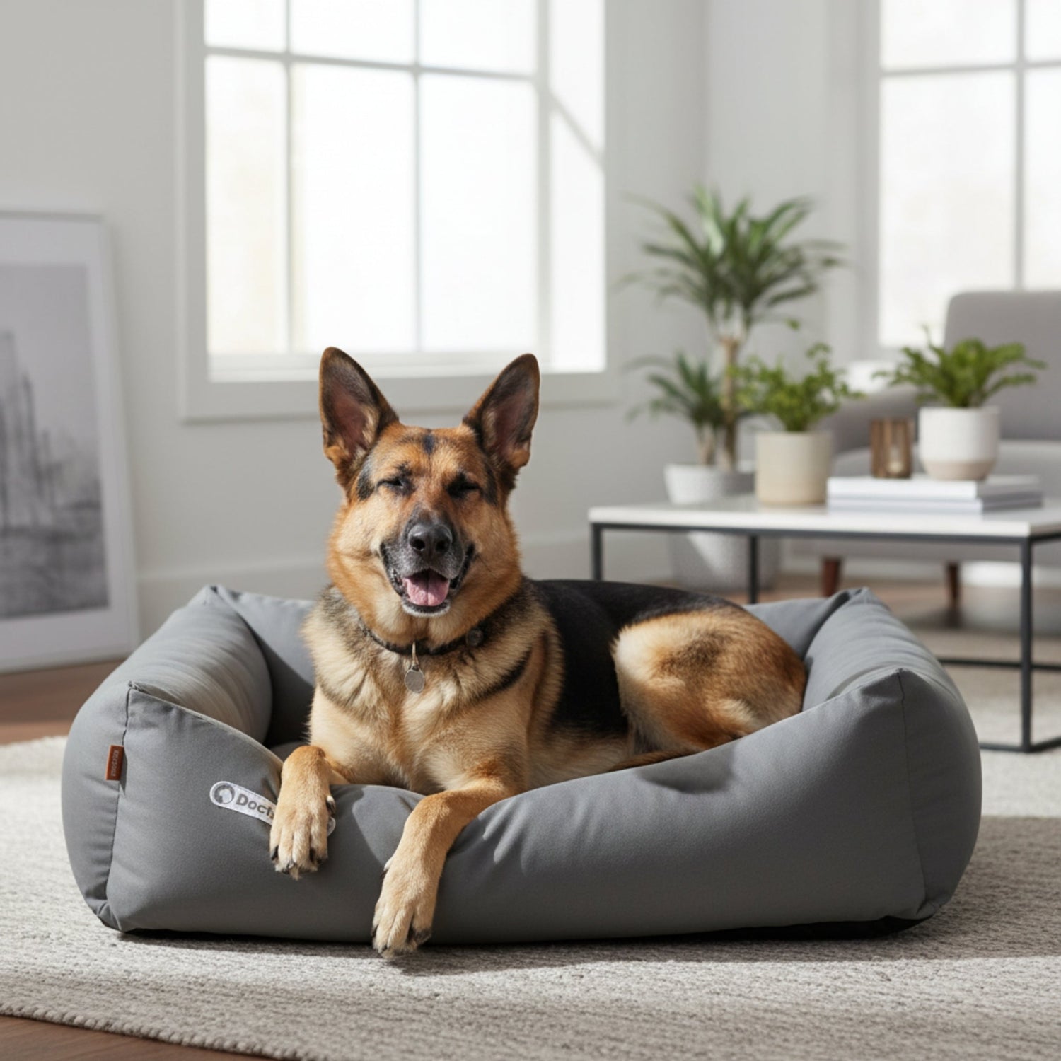 Doctor Bark Orthopädisches Hundebett – Gelenkschonend &amp; Wirbelsäulenentlastend für gesunden Schlaf - Woofshack