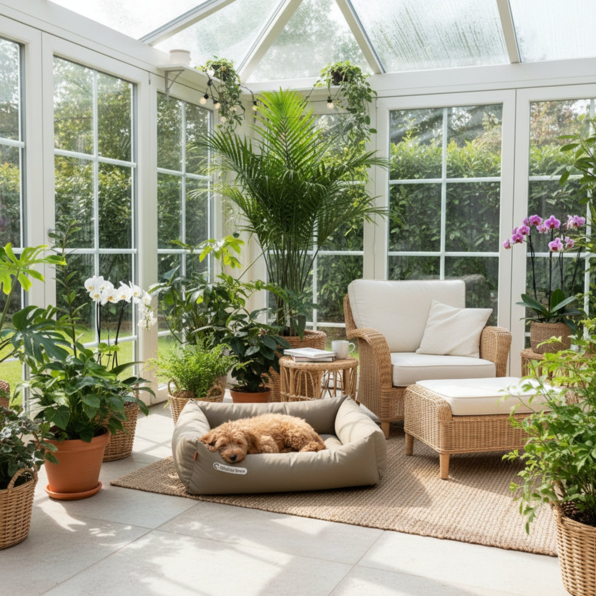 Doctor Bark Orthopädisches Hundebett – Gelenkschonend &amp; Wirbelsäulenentlastend für gesunden Schlaf - Woofshack