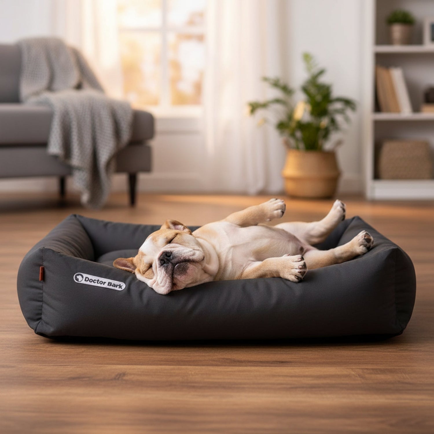 Doctor Bark Orthopädisches Hundebett – Gelenkschonend &amp; Wirbelsäulenentlastend für gesunden Schlaf - Woofshack