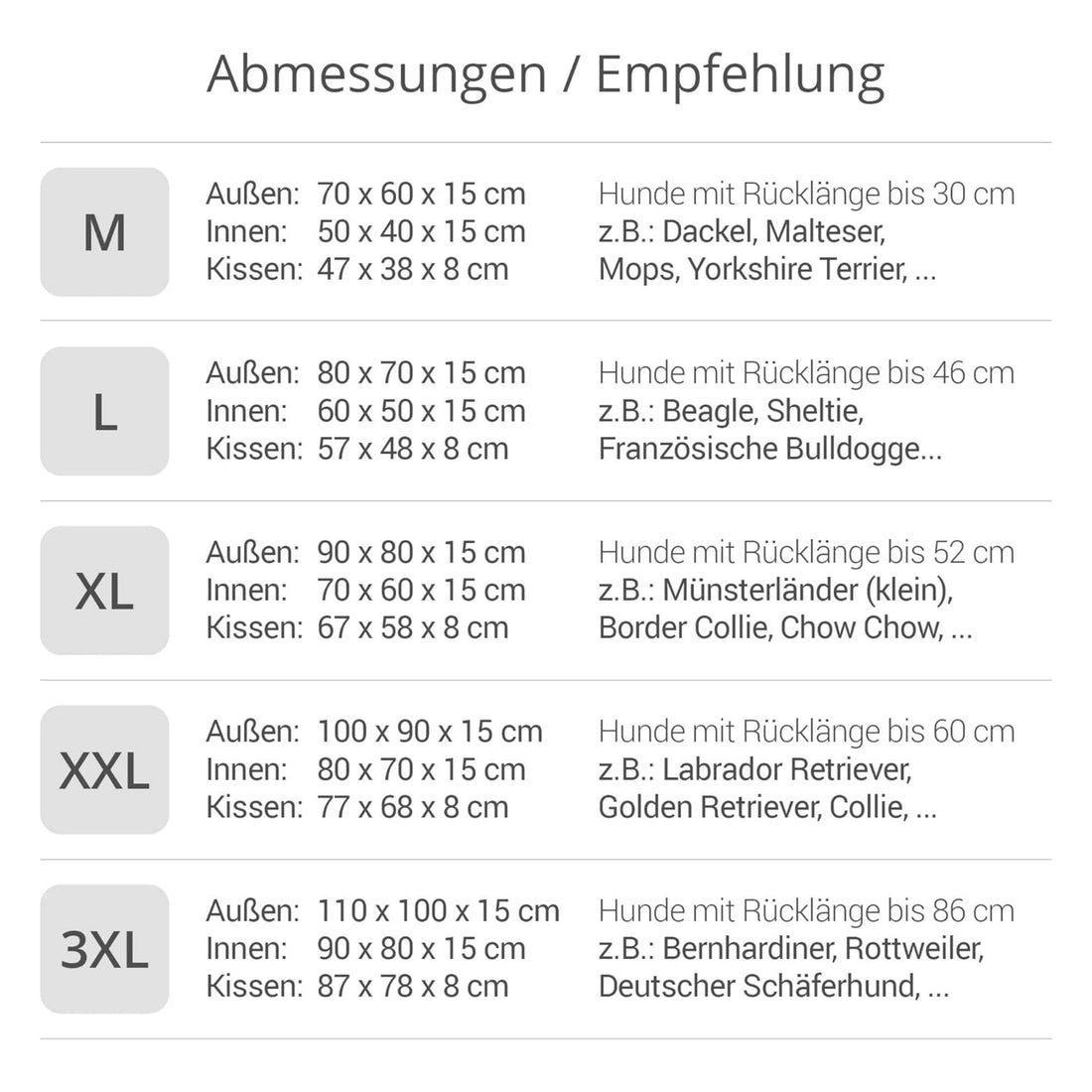 Doctor Bark Orthopädisches Hundebett Pointer - Woofshack