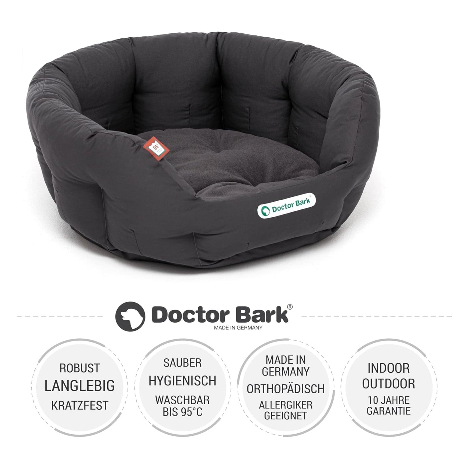 Doctor Bark Orthopädisches Hundenest - Woofshack