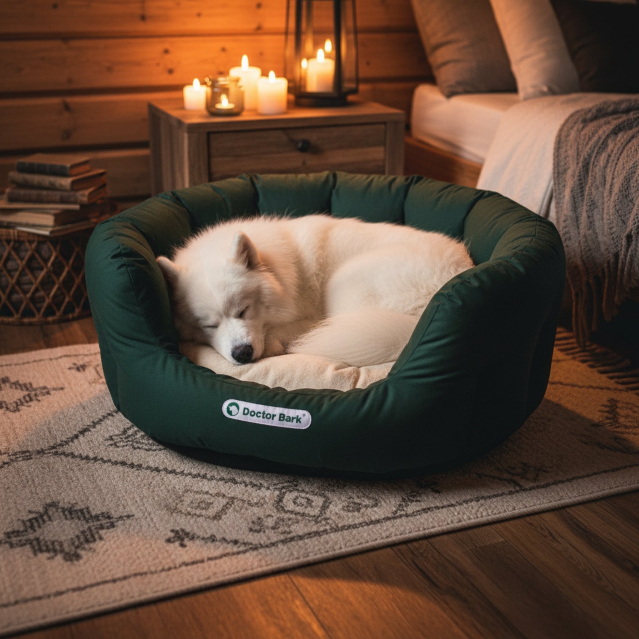 Doctor Bark Orthopädisches Hundenest – Premium Hundebett mit Gelenkschutz, waschbar &amp; langlebig für gesunden Schlaf - Woofshack