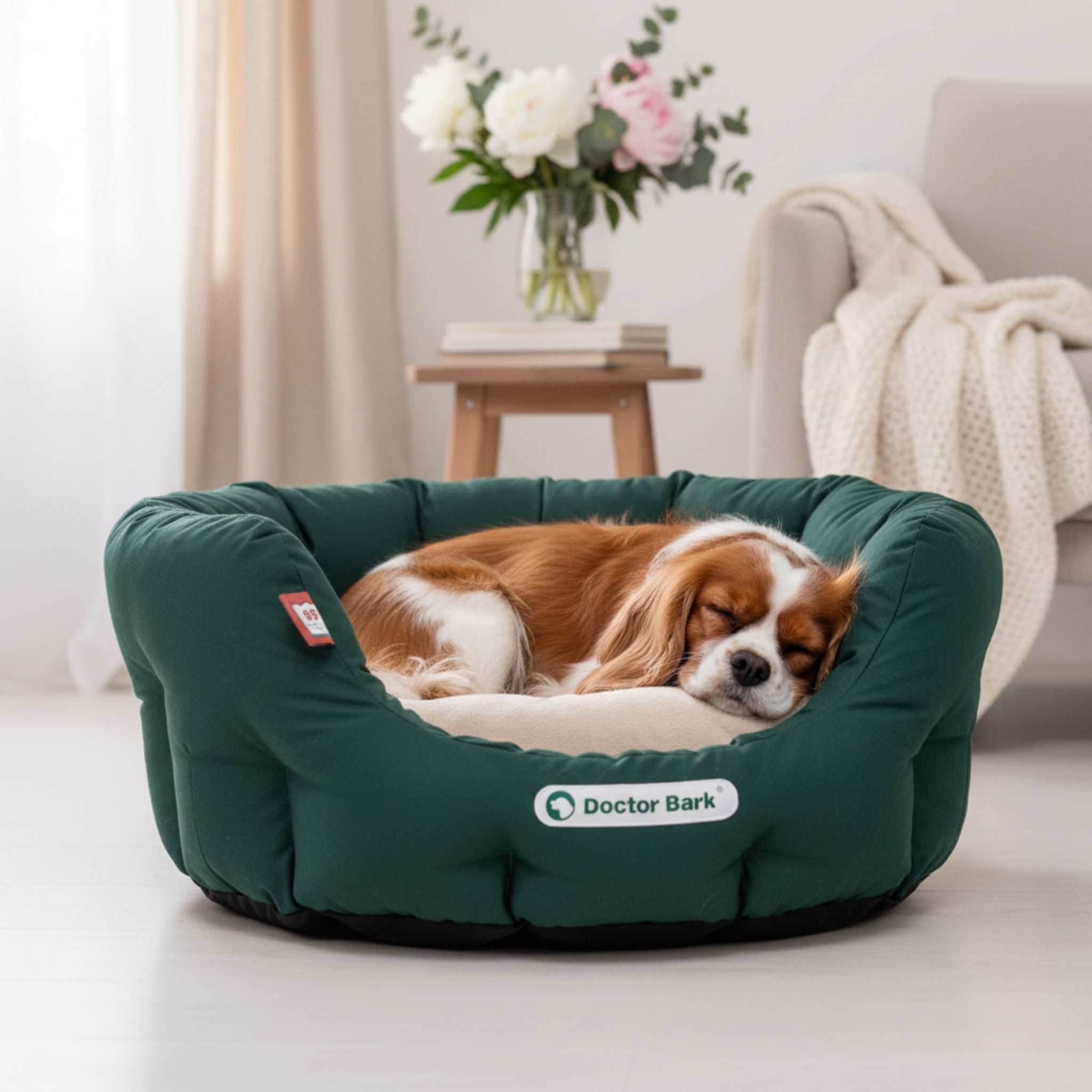 Doctor Bark Orthopädisches Hundenest – Premium Hundebett mit Gelenkschutz, waschbar &amp; langlebig für gesunden Schlaf - Woofshack