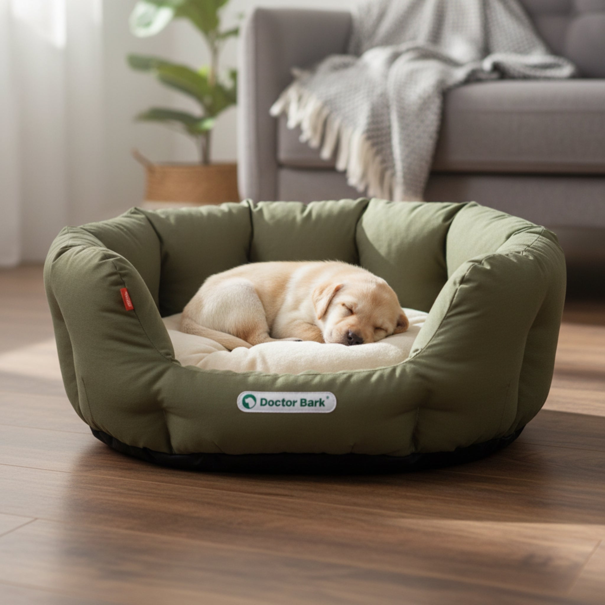 Doctor Bark Orthopädisches Hundenest – Premium Hundebett mit Gelenkschutz, waschbar &amp; langlebig für gesunden Schlaf - Woofshack