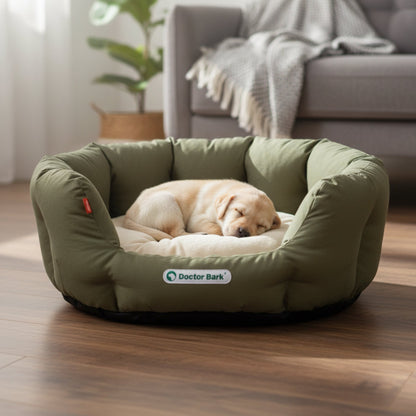 Doctor Bark Orthopädisches Hundenest – Premium Hundebett mit Gelenkschutz, waschbar &amp; langlebig für gesunden Schlaf - Woofshack