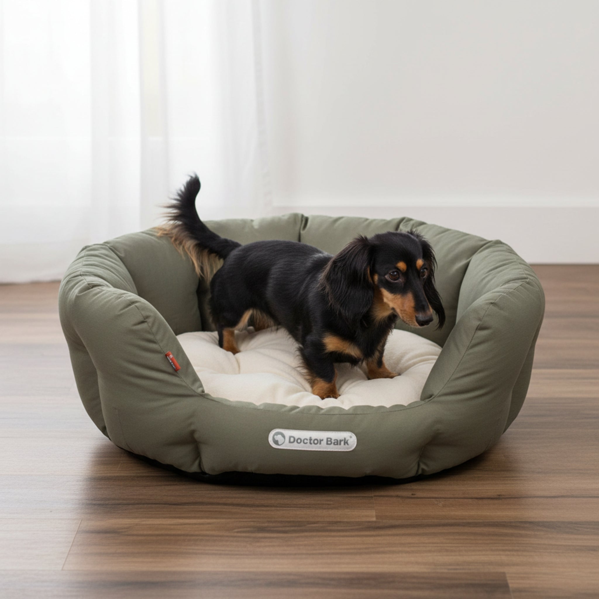 Doctor Bark Orthopädisches Hundenest – Premium Hundebett mit Gelenkschutz, waschbar &amp; langlebig für gesunden Schlaf - Woofshack