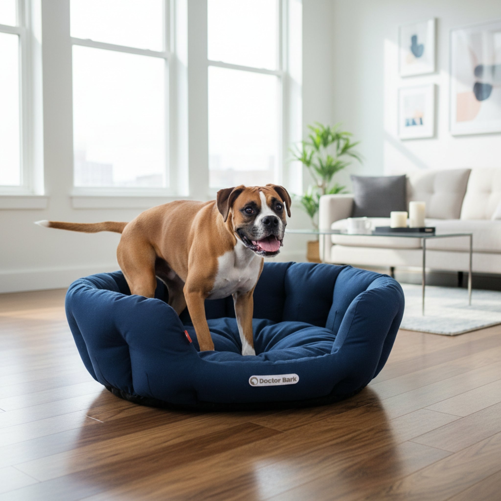 Doctor Bark Orthopädisches Hundenest – Premium Hundebett mit Gelenkschutz, waschbar &amp; langlebig für gesunden Schlaf - Woofshack