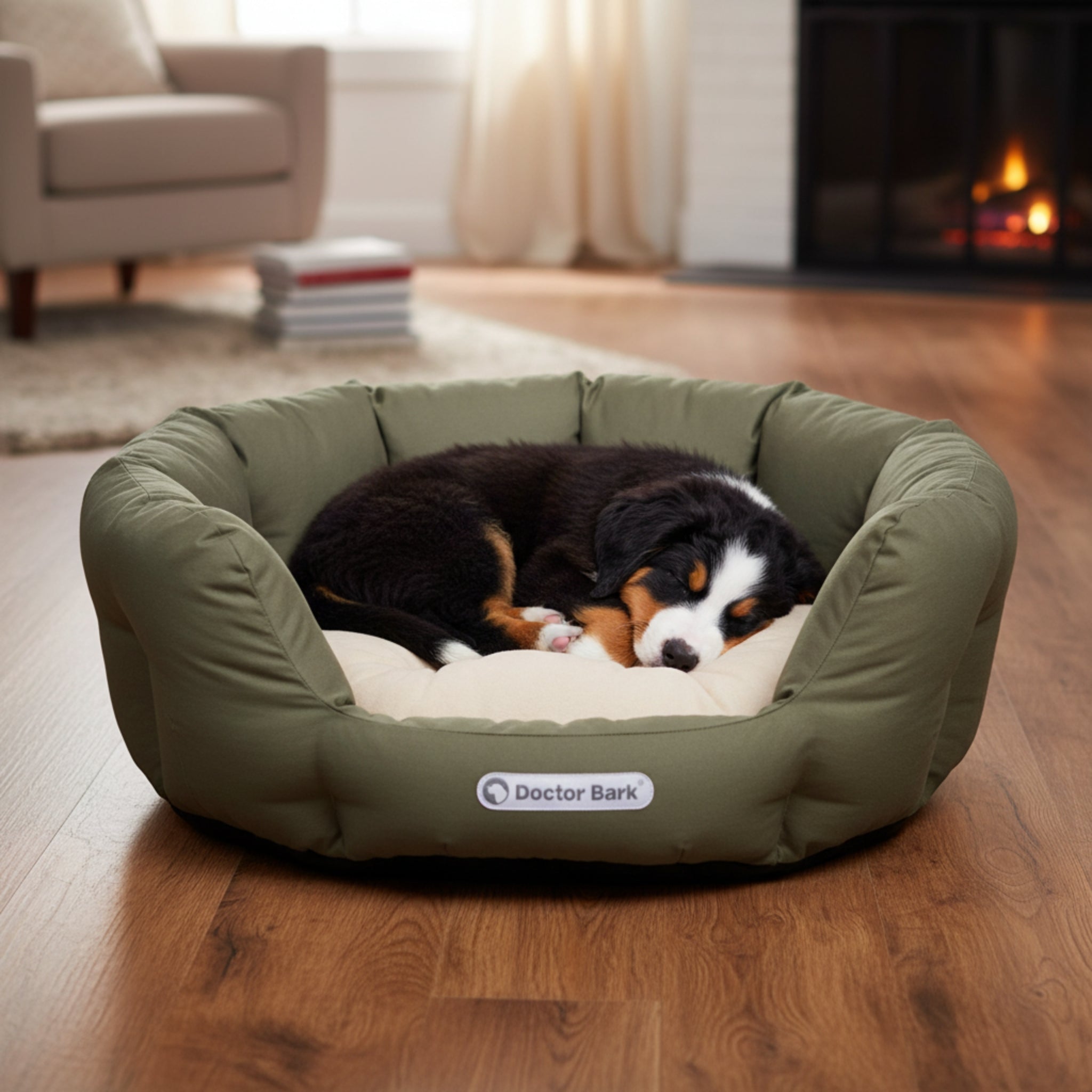 Doctor Bark Orthopädisches Hundenest – Premium Hundebett mit Gelenkschutz, waschbar &amp; langlebig für gesunden Schlaf - Woofshack