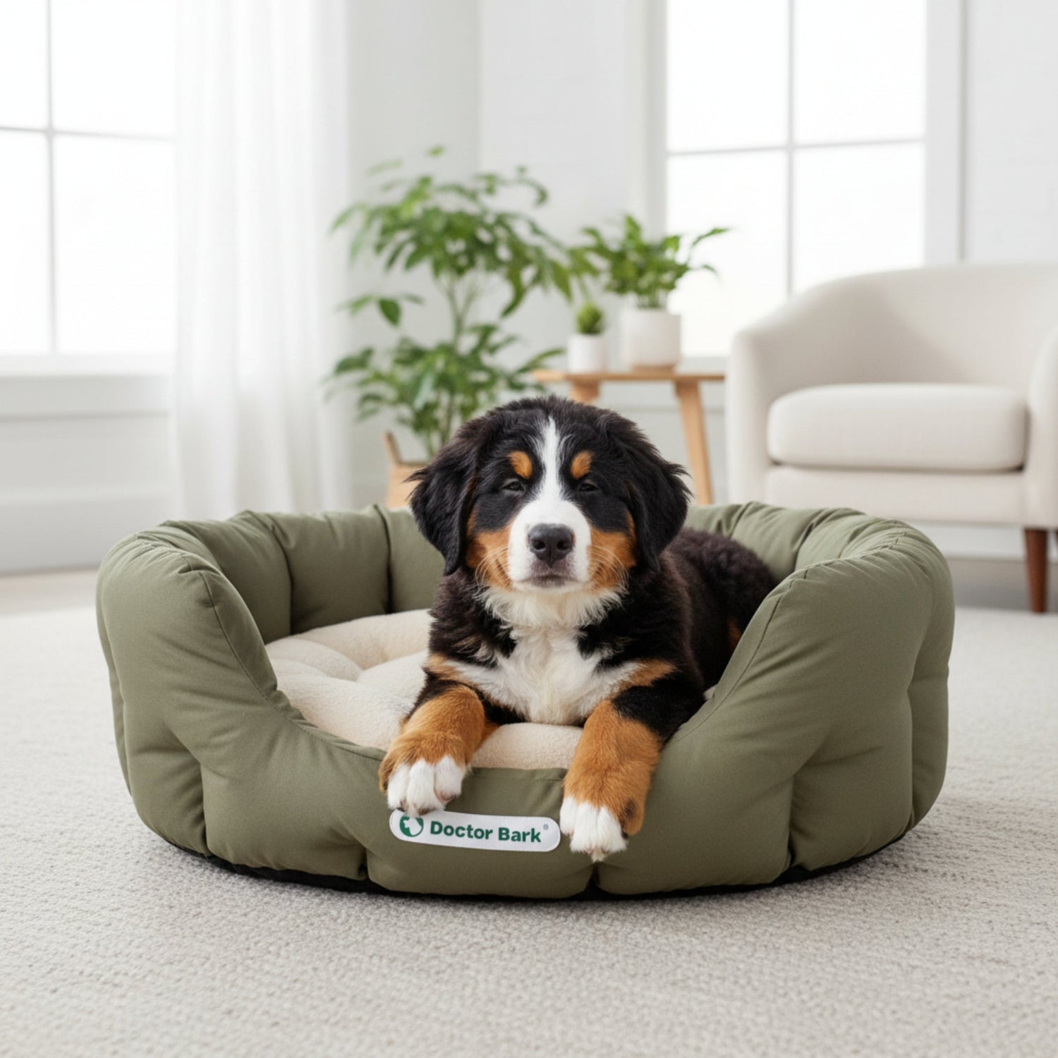 Doctor Bark Orthopädisches Hundenest – Premium Hundebett mit Gelenkschutz, waschbar &amp; langlebig für gesunden Schlaf - Woofshack