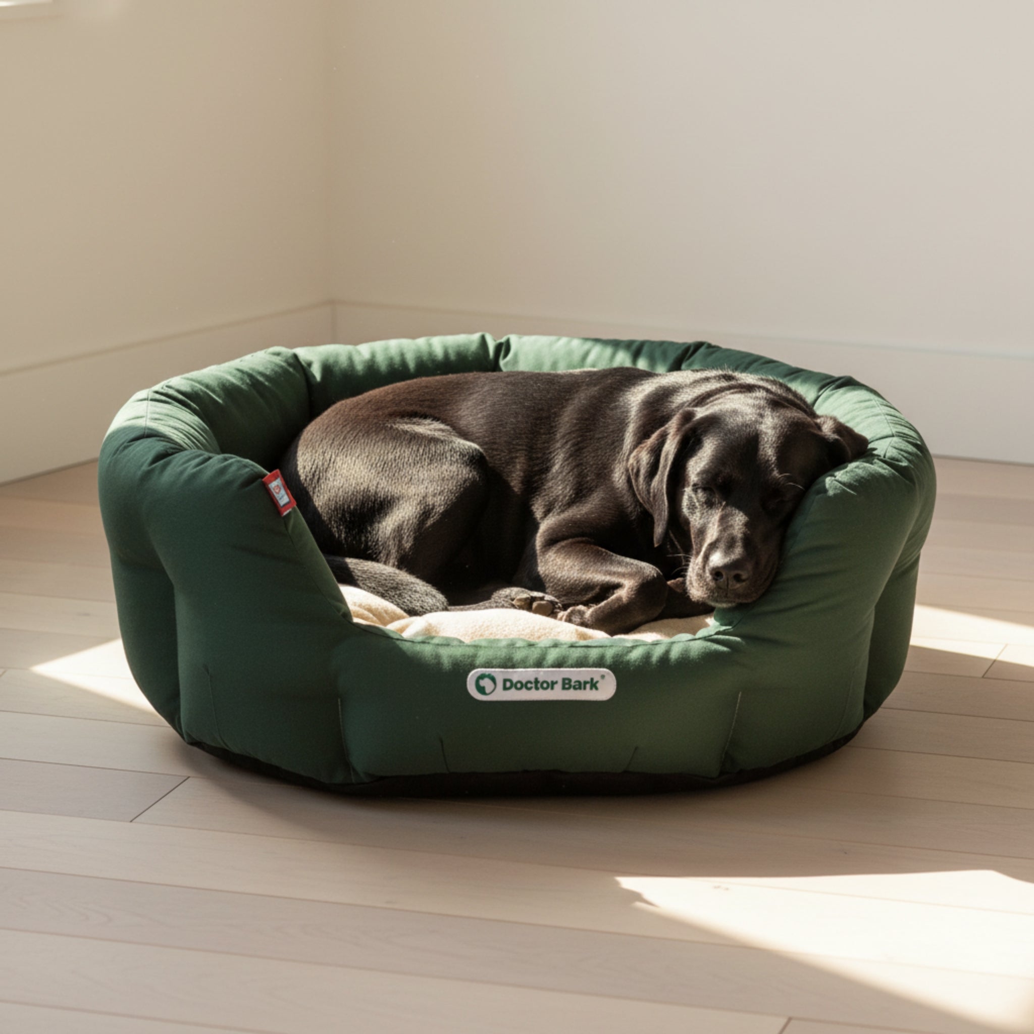 Doctor Bark Orthopädisches Hundenest – Premium Hundebett mit Gelenkschutz, waschbar &amp; langlebig für gesunden Schlaf - Woofshack