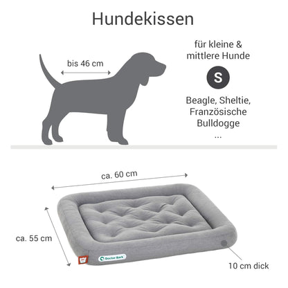 Doctor Bark Orthopädisches Lounge - Kissen - Woofshack