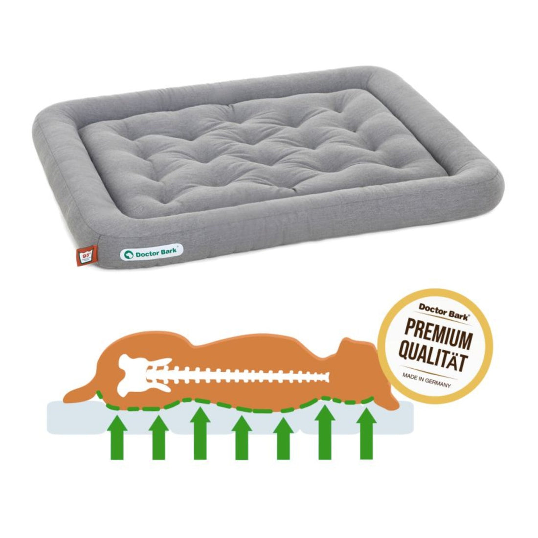 Doctor Bark Orthopädisches Lounge - Kissen - Woofshack