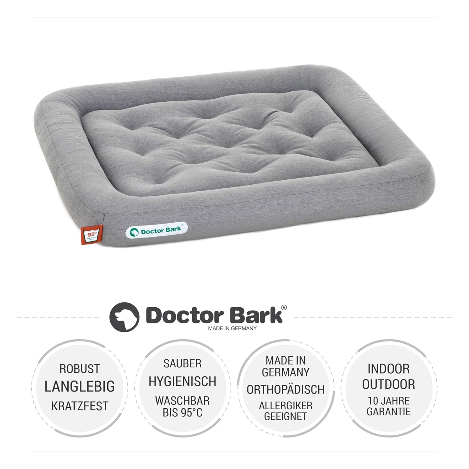 Doctor Bark Orthopädisches Lounge - Kissen - Woofshack