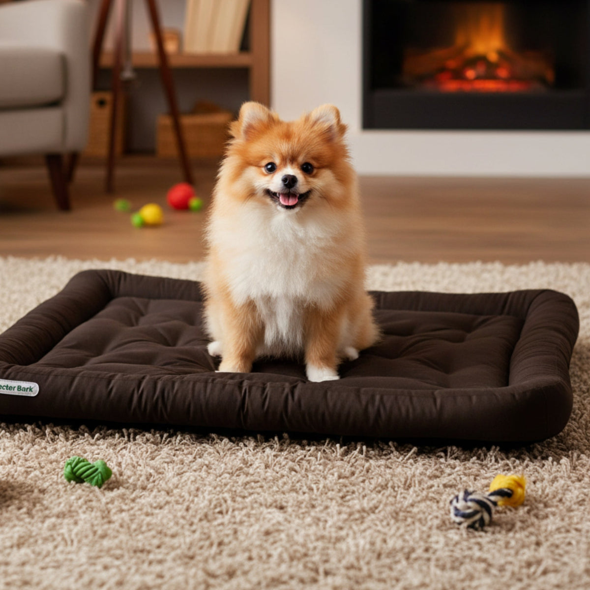 Doctor Bark Orthopädisches Lounge - Kissen – Gelenkschonend, Waschbar &amp; Hygienisch für Hunde aller Größen - Woofshack