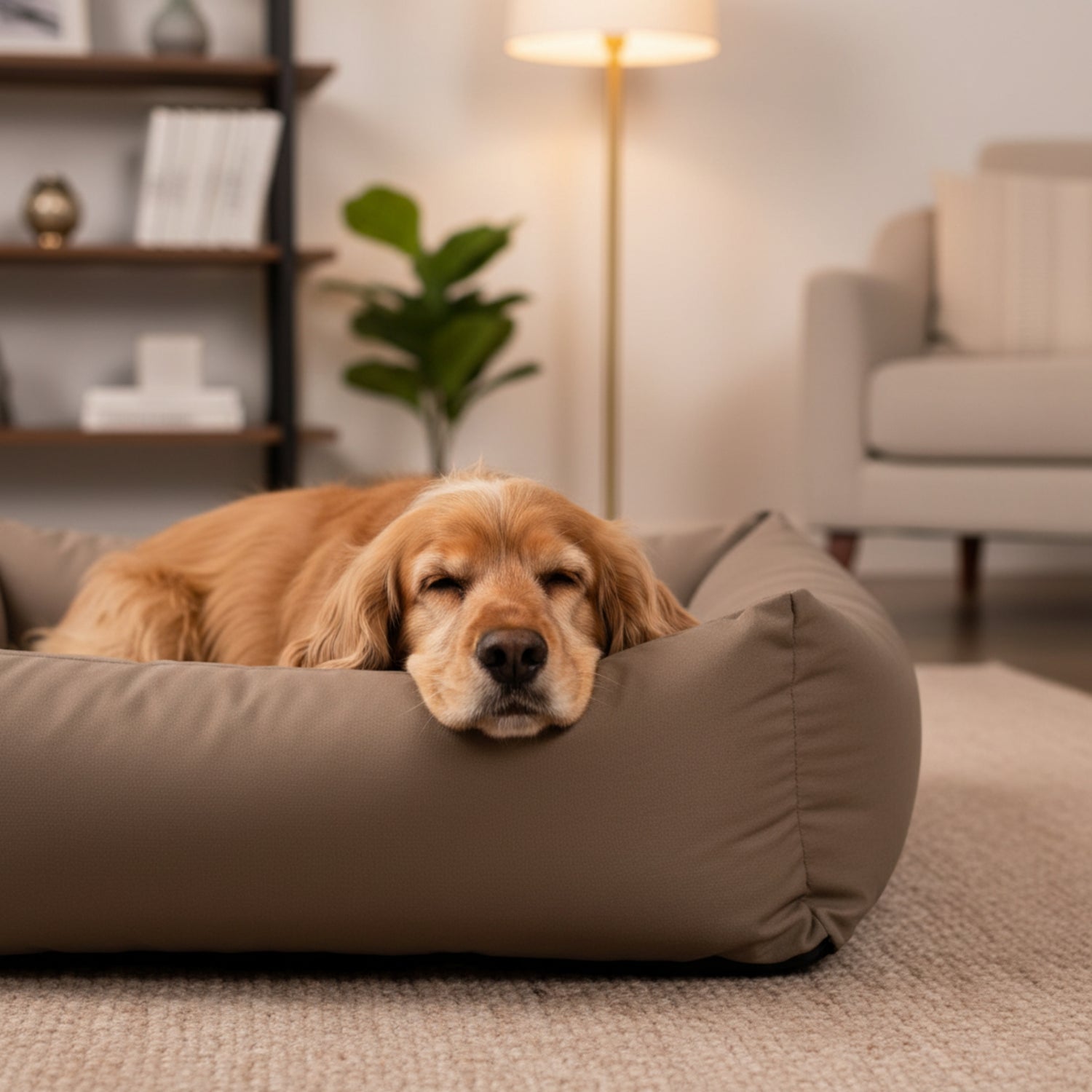 Doctor Bark Orthopädisches Hundebett – Gelenkschonend &amp; Wirbelsäulenentlastend für gesunden Schlaf