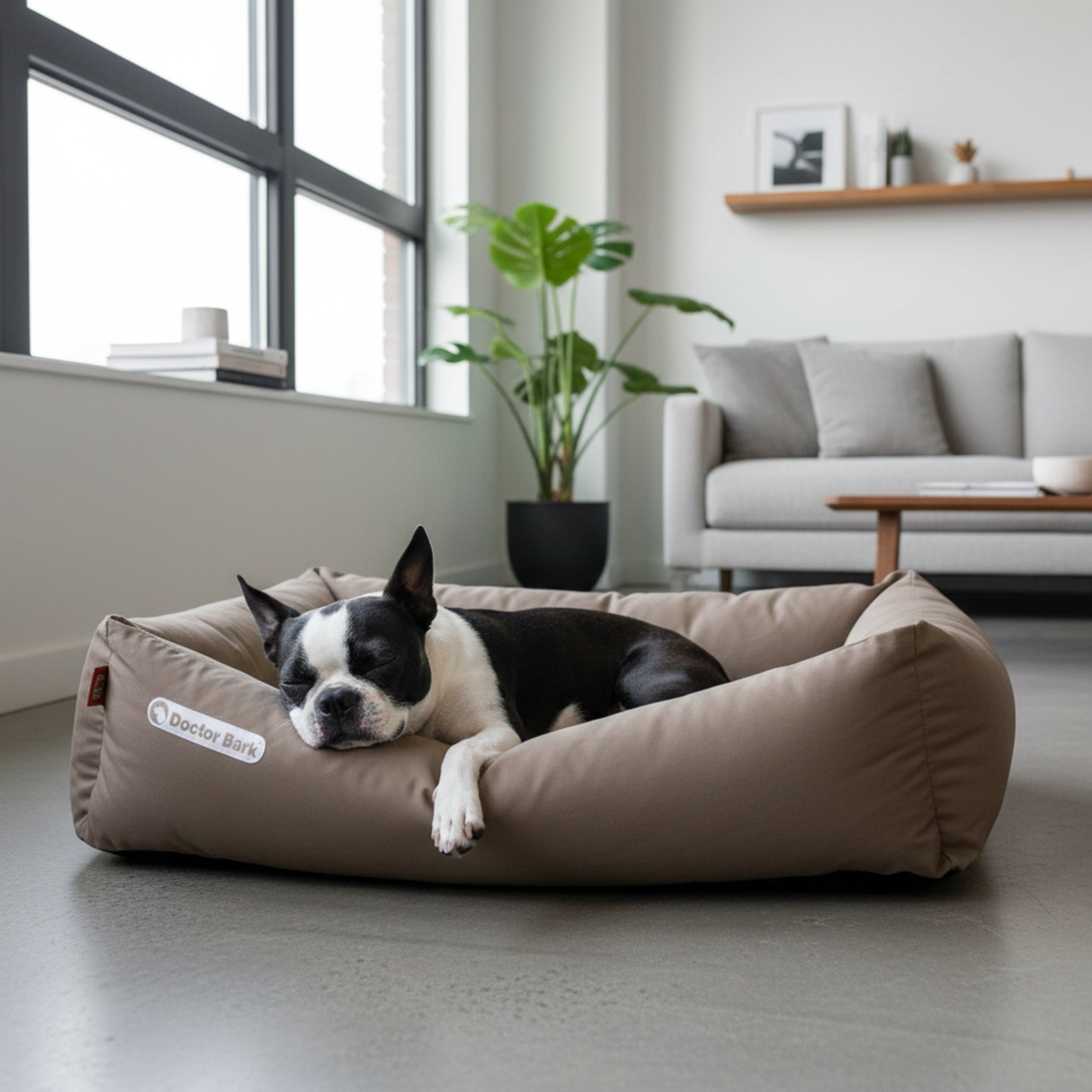 Doctor Bark Orthopädisches Hundebett – Gelenkschonend &amp; Wirbelsäulenentlastend für gesunden Schlaf