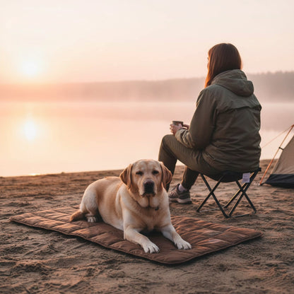 Doctor Bark Portable Hundedecke – Strapazierfähige, waschbare Reisedecke für Auto, Outdoor &amp; unterwegs - Woofshack