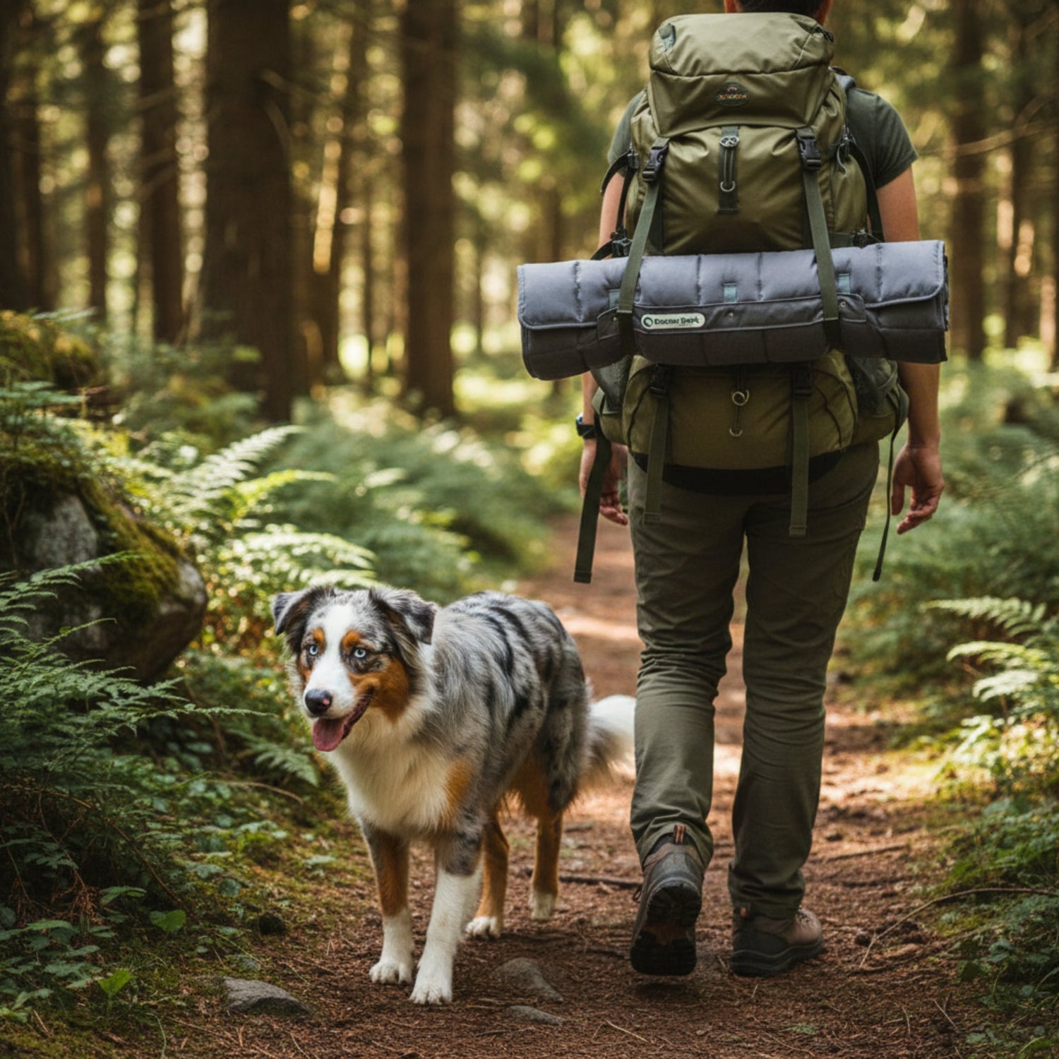 Doctor Bark Portable Hundedecke – Strapazierfähige, waschbare Reisedecke für Auto, Outdoor &amp; unterwegs - Woofshack