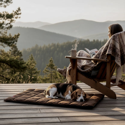 Doctor Bark Portable Hundedecke – Strapazierfähige, waschbare Reisedecke für Auto, Outdoor &amp; unterwegs - Woofshack