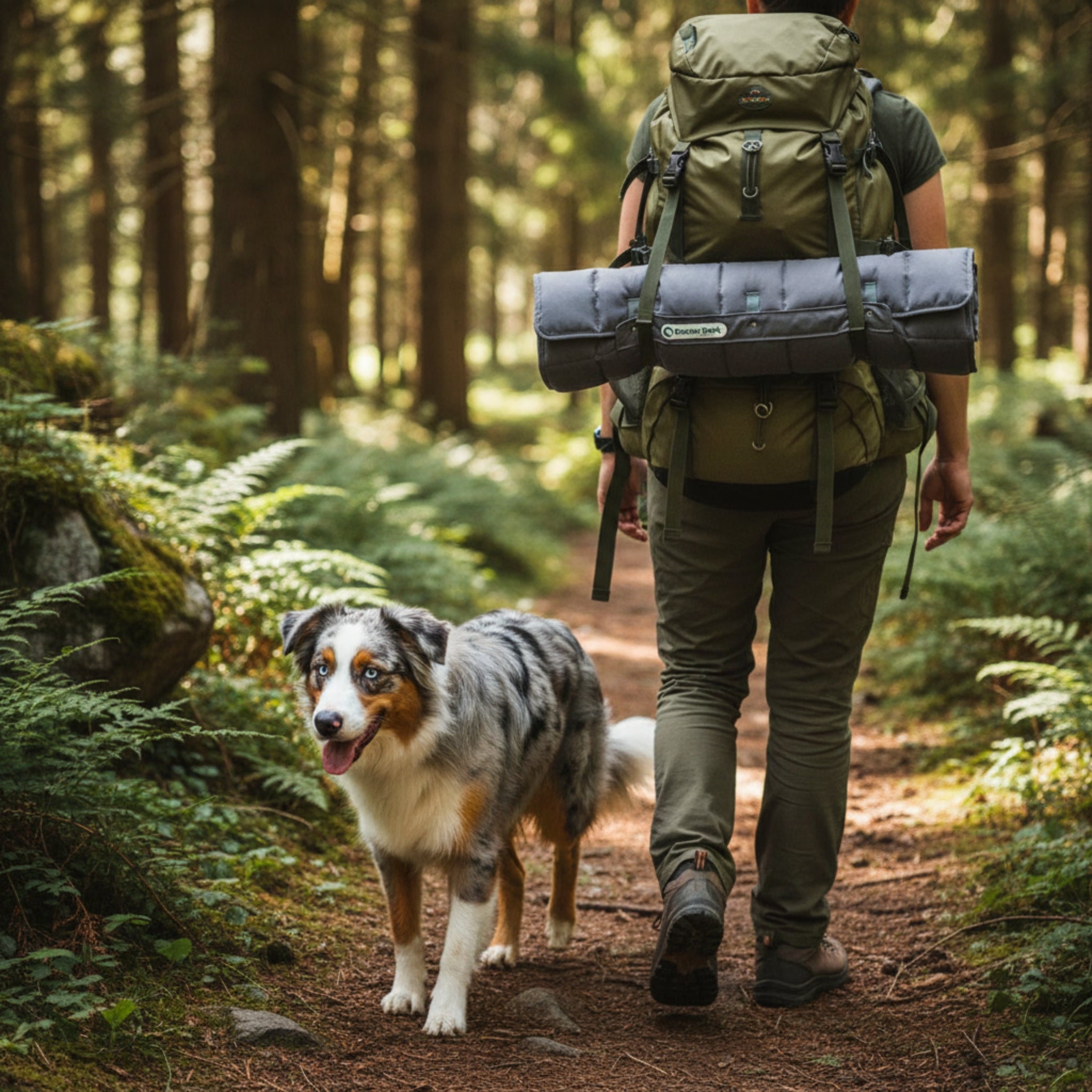 Doctor Bark Portable Hundedecke – Strapazierfähige, waschbare Reisedecke für Auto, Outdoor &amp; unterwegs