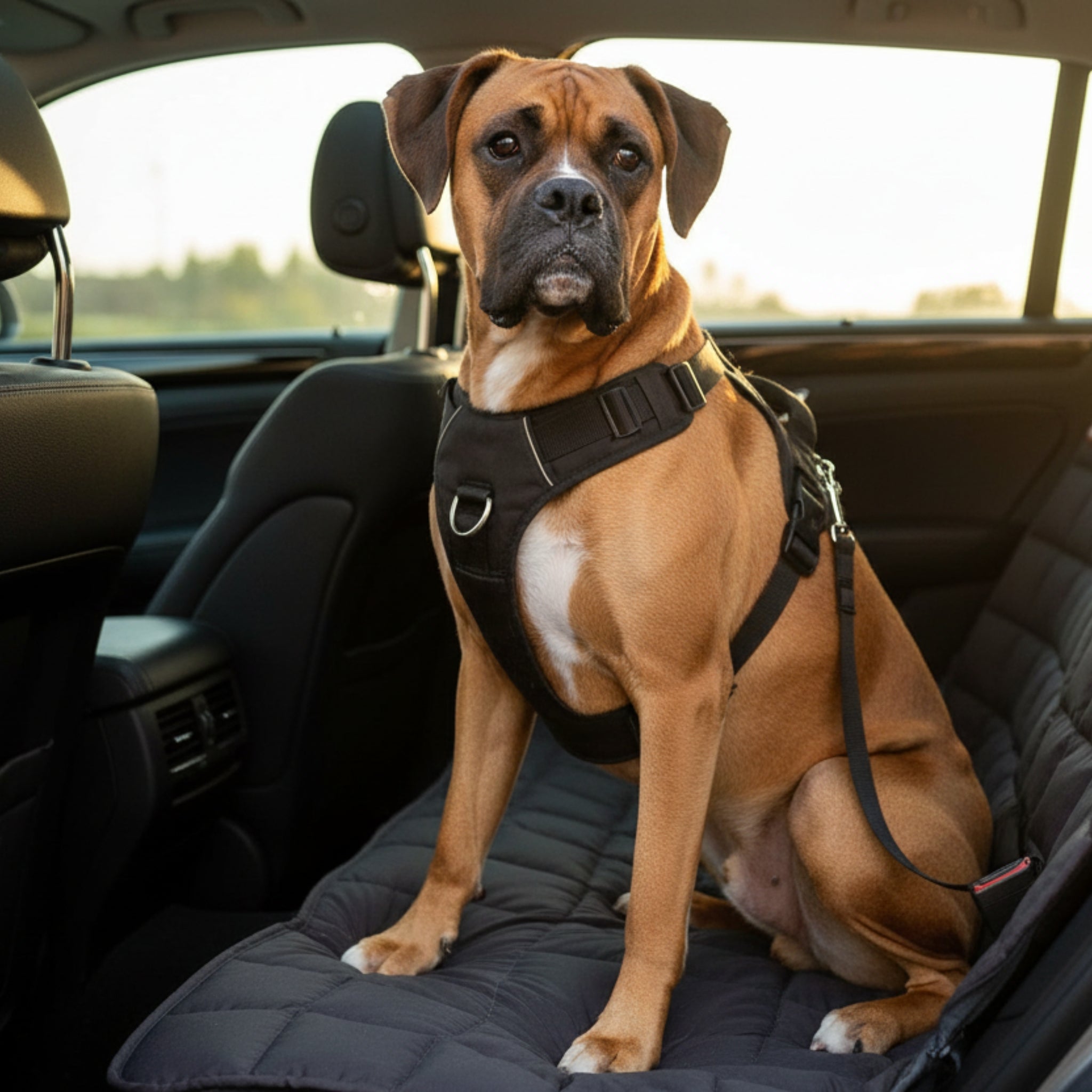 Doctor Bark Premium Anschnallgurt – Sicherer Autogurt für entspannte Autofahrten mit Hund - Woofshack