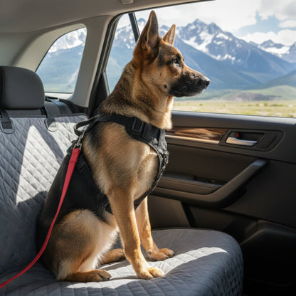 Doctor Bark Premium Anschnallgurt – Sicherer Autogurt für entspannte Autofahrten mit Hund - Woofshack